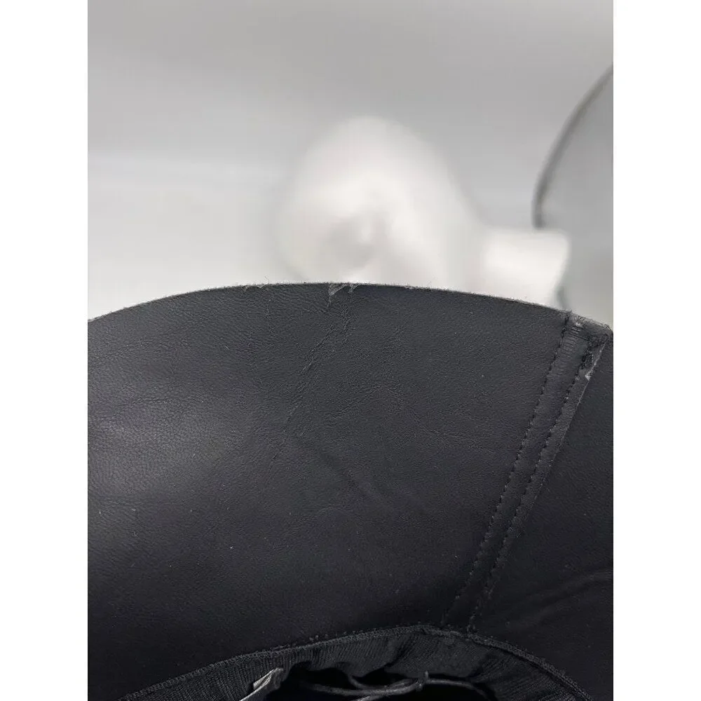 Vince Camuto Women Black Wool Floppy Adjustable Hat One Size NWT <3